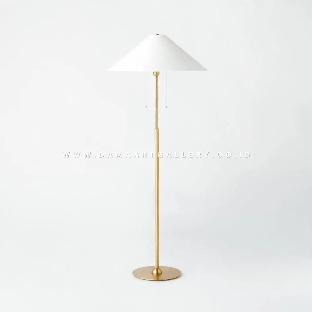 Lampu Standing Klasik Kuningan